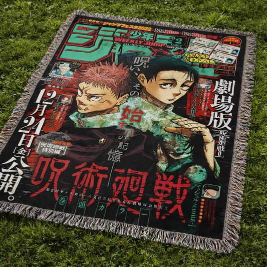JUJUTSU KAISEN WOVEN RUG/TAPESTRY