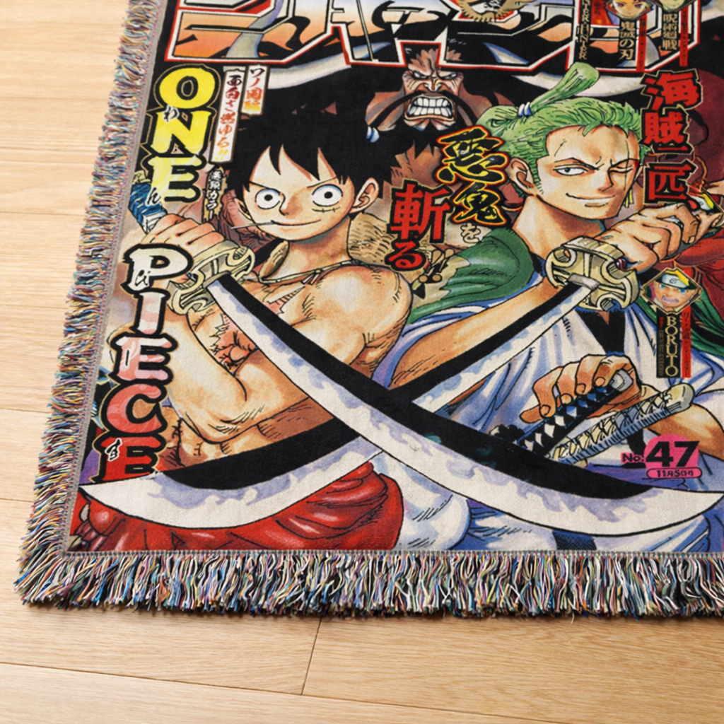 ONE PIECE WOVEN RUG/TAPESTRY